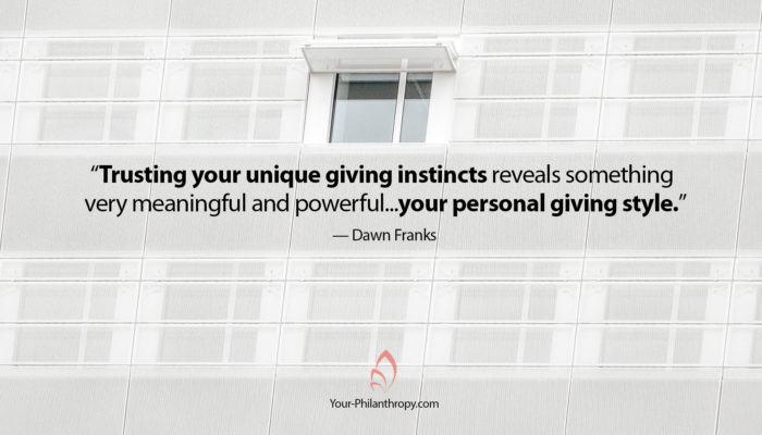 giving instincts