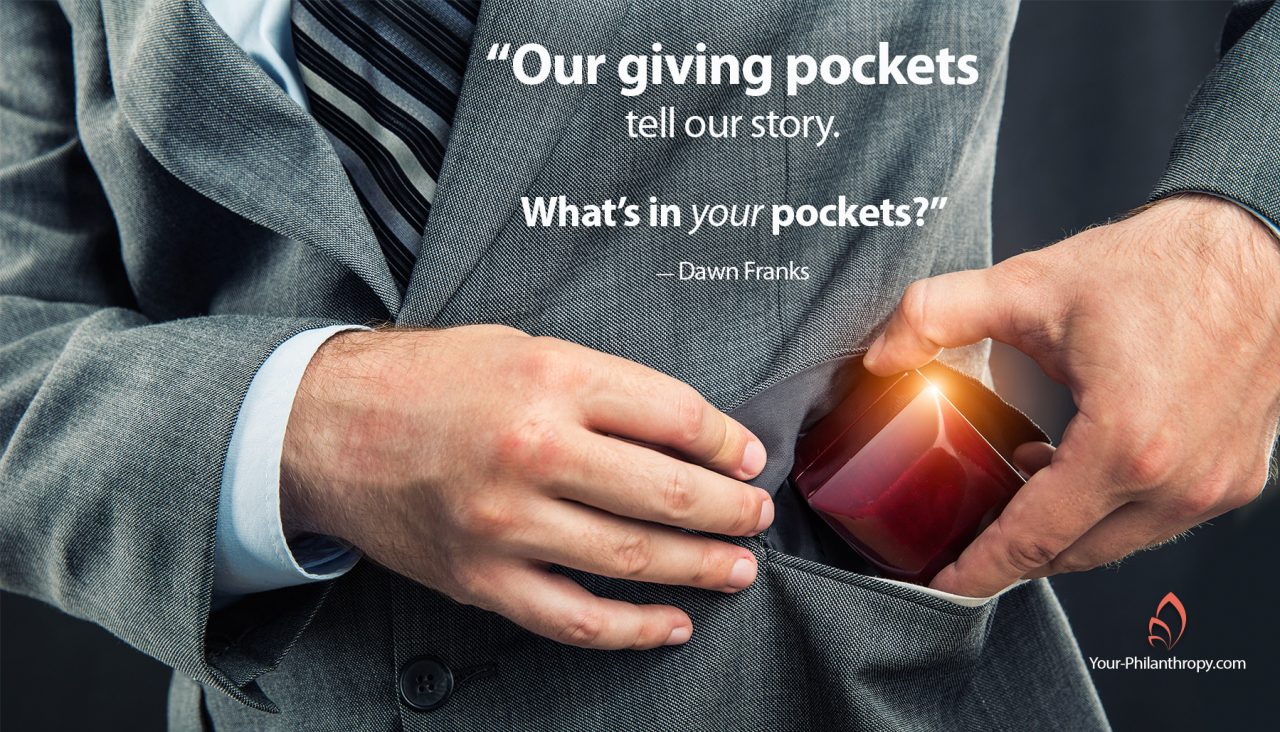 Pockets Carry What We Care About. What's In Your Pockets? Your