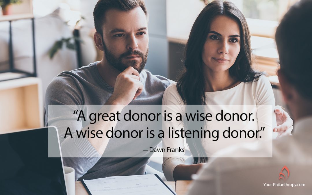 3 Quick Tips for Better Donor Listening Skills