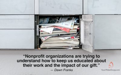 How Do You Slow Nonprofit Traffic in Your Mailbox?