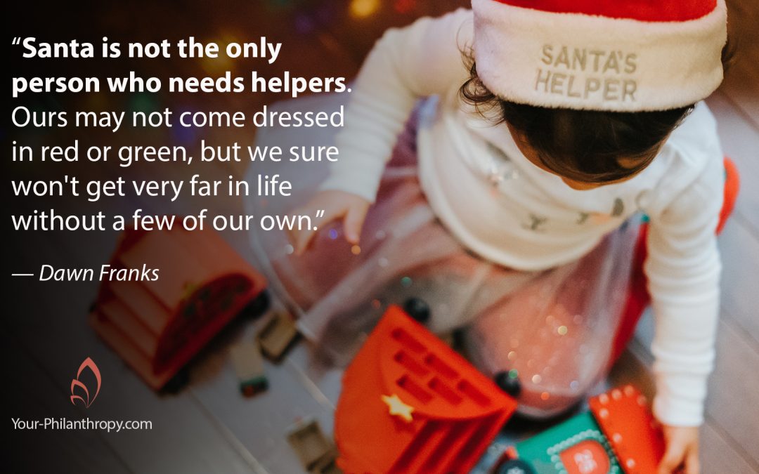 Helpers Can Make Year-End Giving More Meaningful