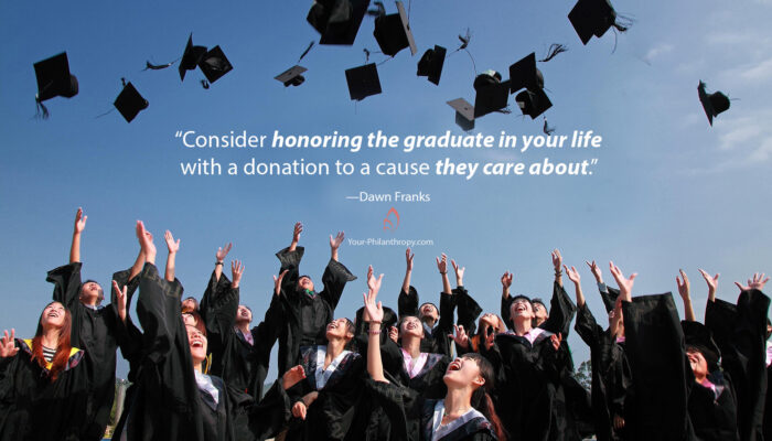 How Honoring a Graduate Models Generosity