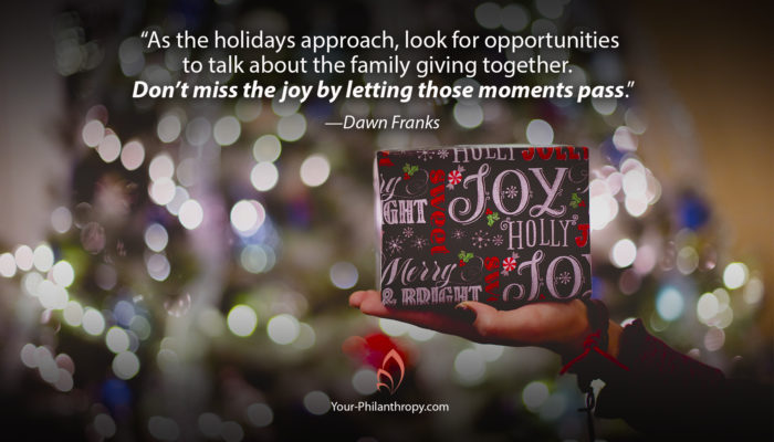 joy of giving