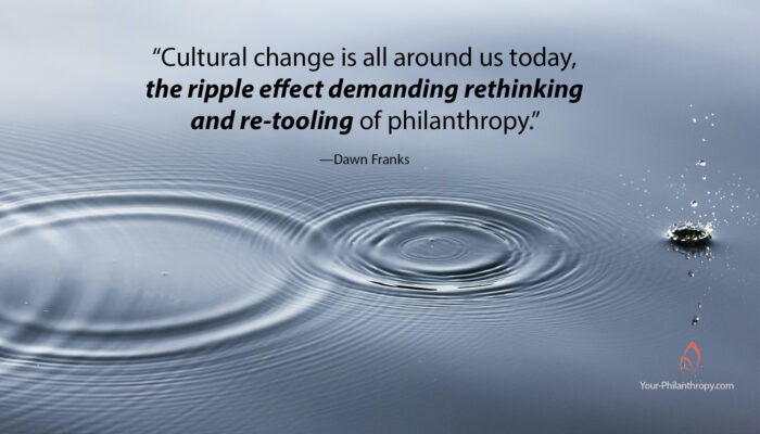 How the Rising Generation Will Revolutionize, then Conflate Philanthropy